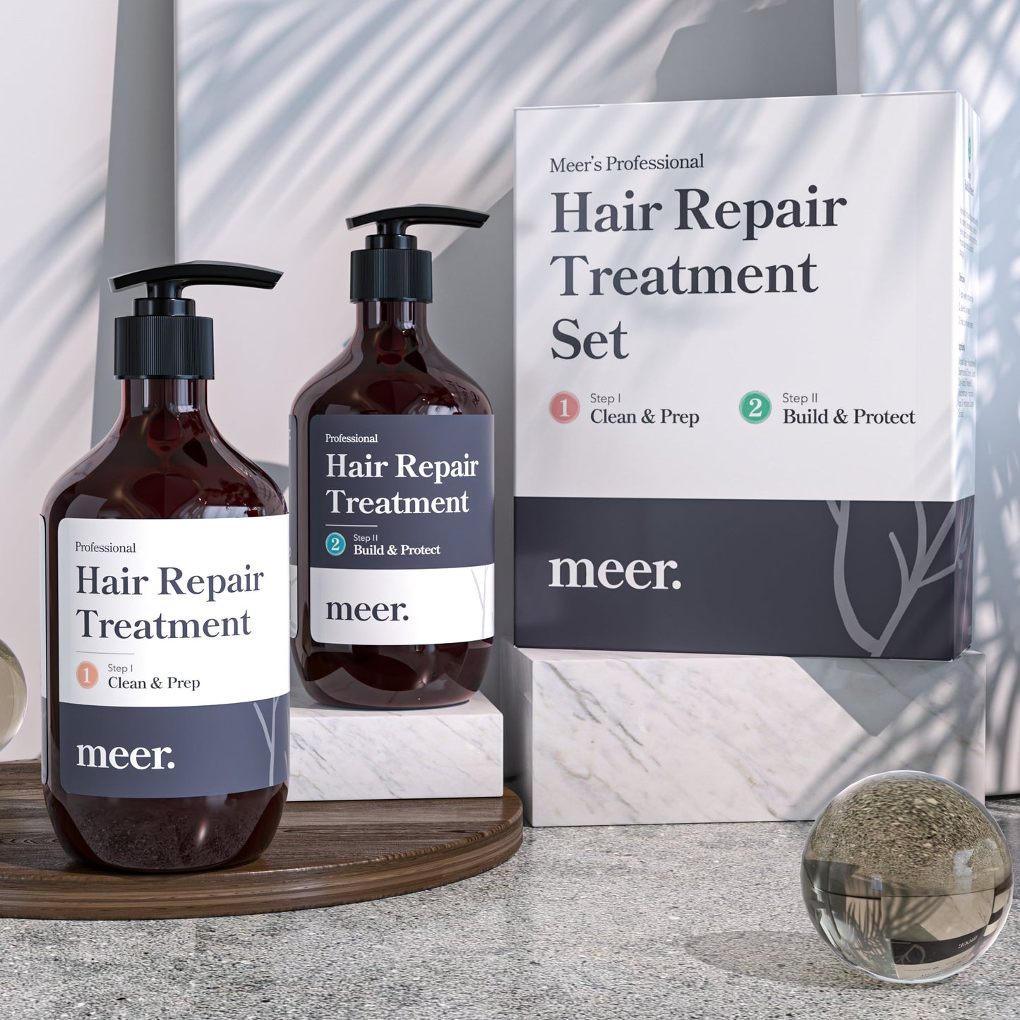 meer. Basis-Set (Shampoo 500ml a Konditionierer 500ml)